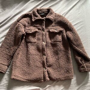 32 Degrees Sherpa Shirt Jacket